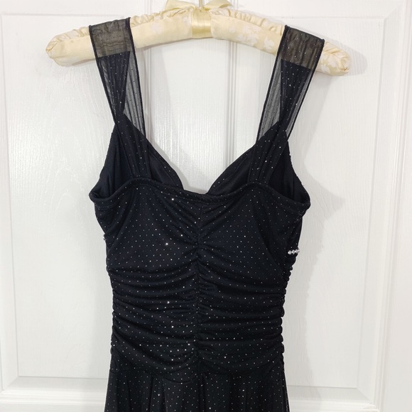 Semi Formal Rhinestone Dress - Picture 6 of 9